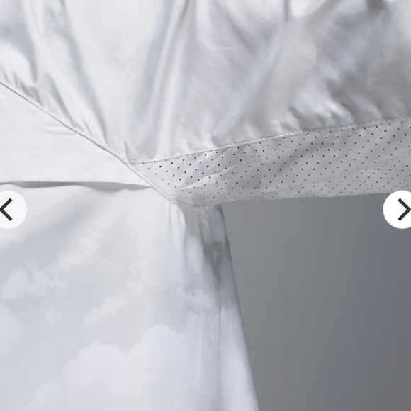 LULULEMON Miss Misty Jacket II, 2, White and Gray - Picture 9 of 16